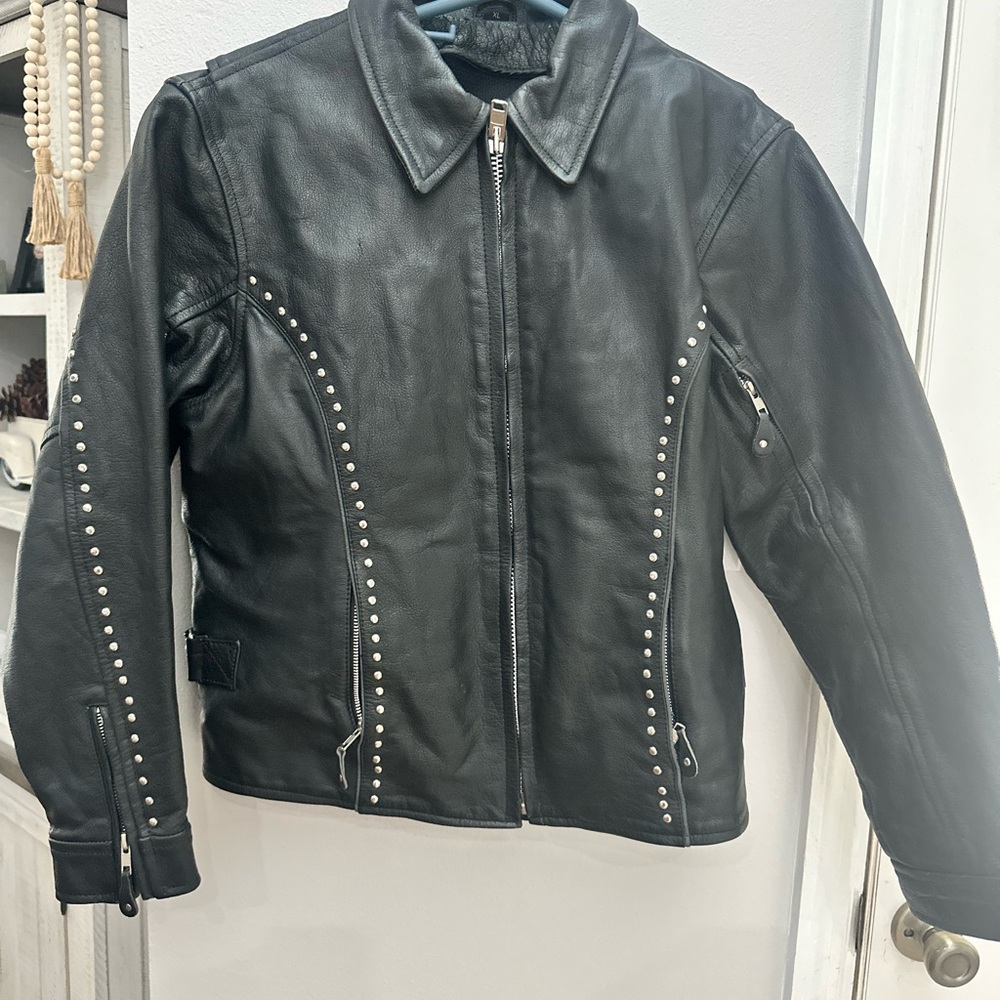 Women’s Hot Leathers leather coat